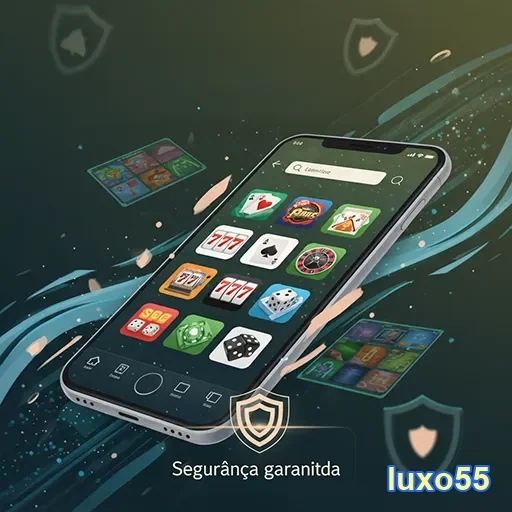 Aplicativo do Luxo55 para jogos e mobilidade, oferecendo uma experiência interativa e moderna.