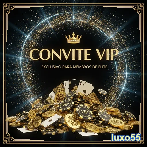 Convite VIP para serviços exclusivos do Luxo55, destacando sofisticação e atendimento personalizado.